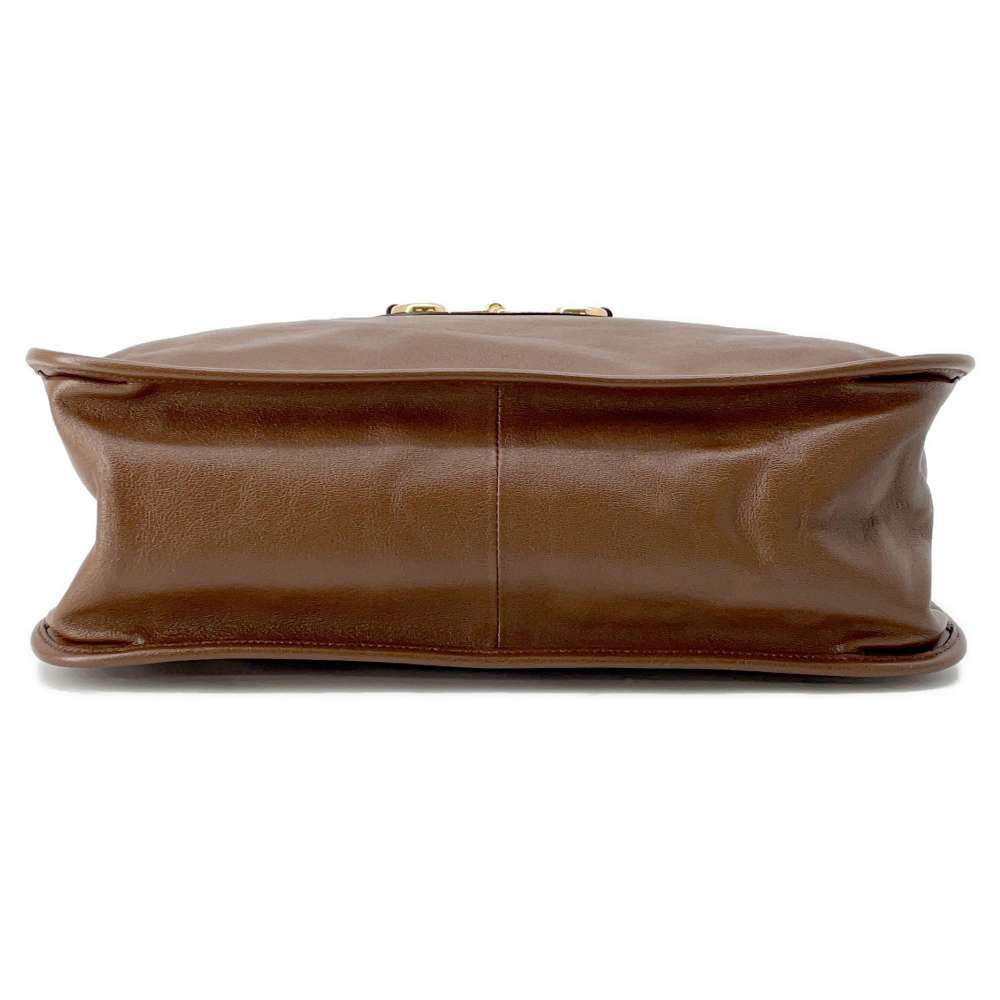 GUCCI Horsebit 1955Tote Bag Brown 623694 Leather