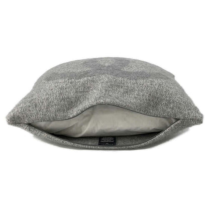 Chanel CC Logo Cushion Gray Cashmere94% Silk6%