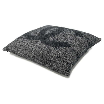 Chanel CC Logo Cushion Black Cashmere94% Silk6%