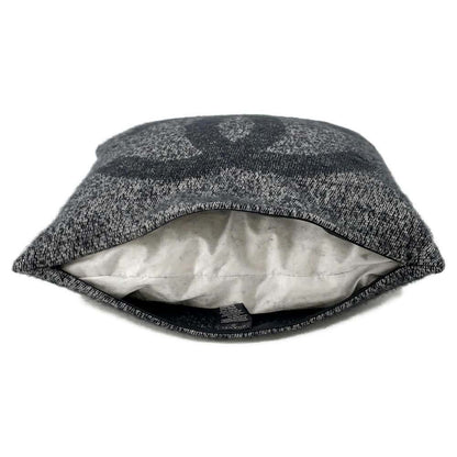 Chanel CC Logo Cushion Black Cashmere94% Silk6%