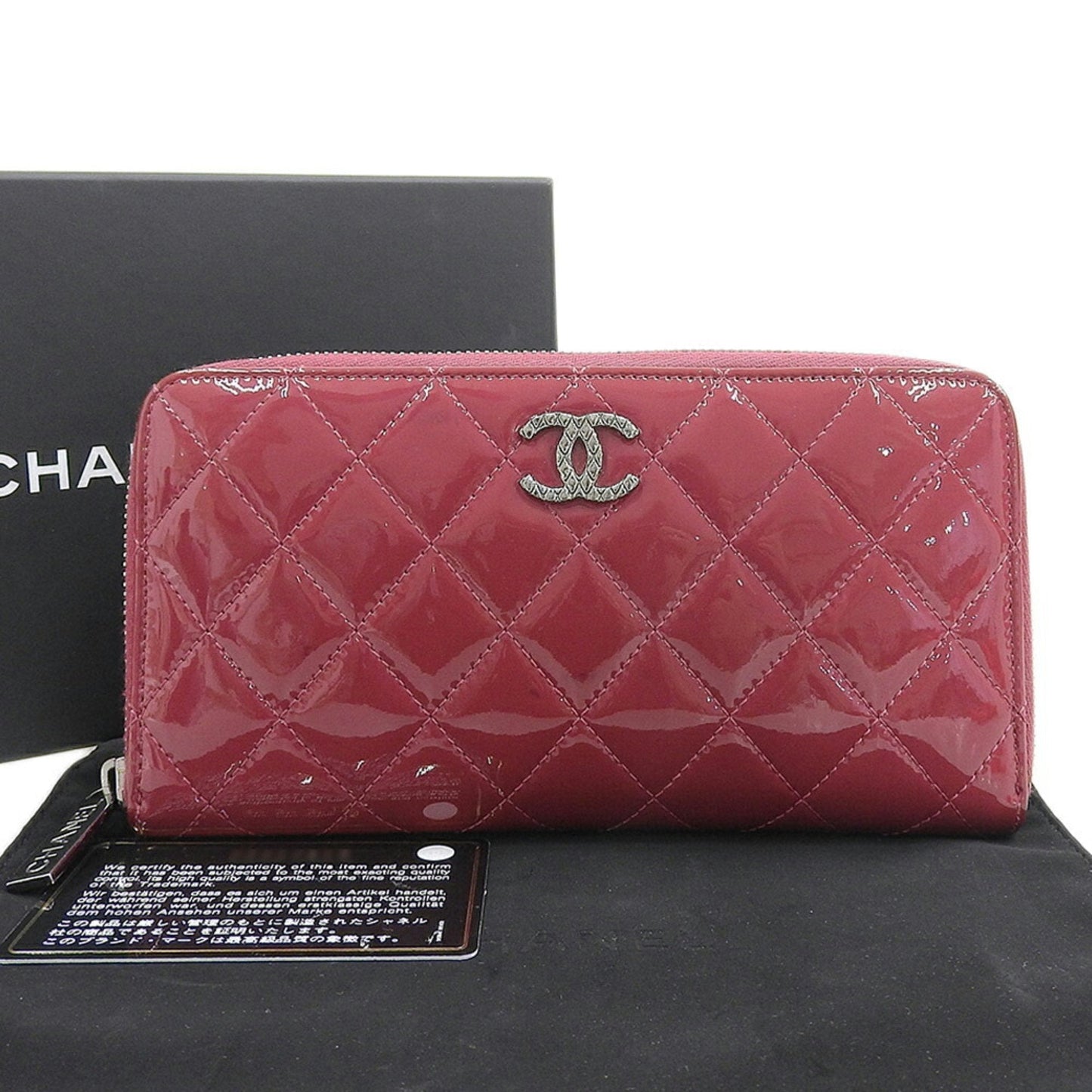 Chanel Zip around wallet
