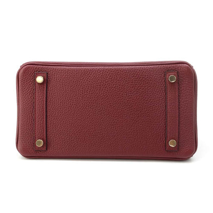 HERMES Birkin Rouge H Togo Leather Size 25