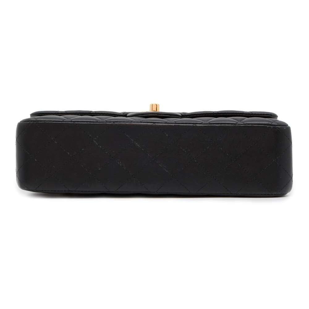 Chanel Matelasse ChainShoulder Bag Black A01112 Lambskin Size 25