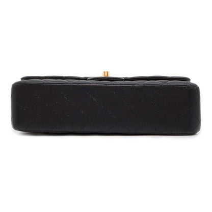 Chanel Matelasse ChainShoulder Bag Black A01112 Lambskin Size 25