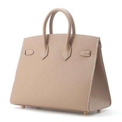 HERMES Birkin Sellier Etoupe Epsom Size 25