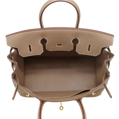 HERMES Birkin Etoupe Togo Leather Size 35