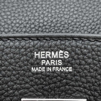 HERMES Birkin Black Togo Leather Size 30