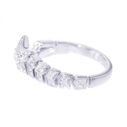 Chanel Comet Collection Ring Size 53/#13 J11457 18K White Gold