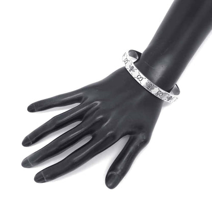 GUCCI GG & Bee Bangle GG & Bee Engraving Bangle Size 19 728296 SV925