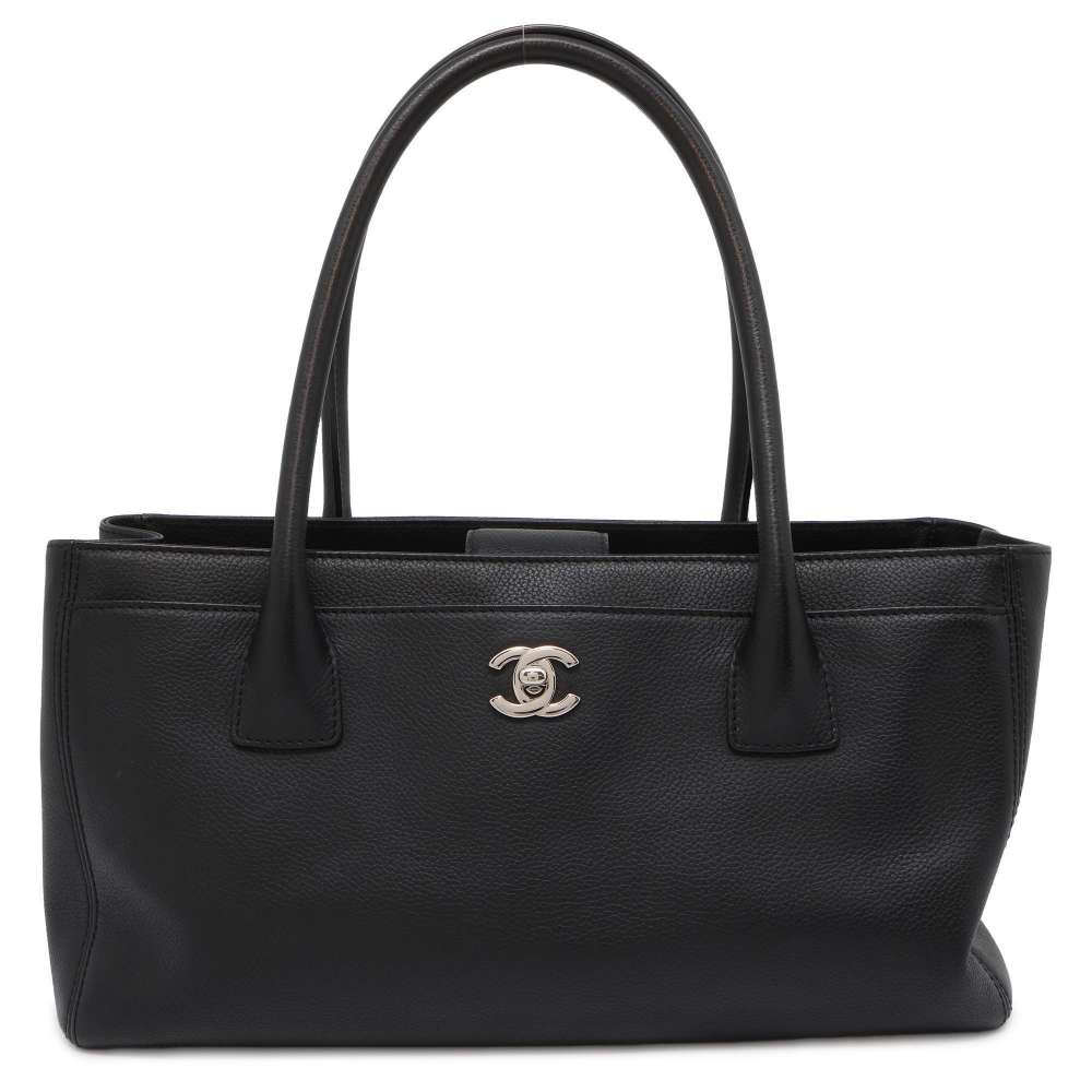 Chanel Executive Tote Bag Black A67282 Leather