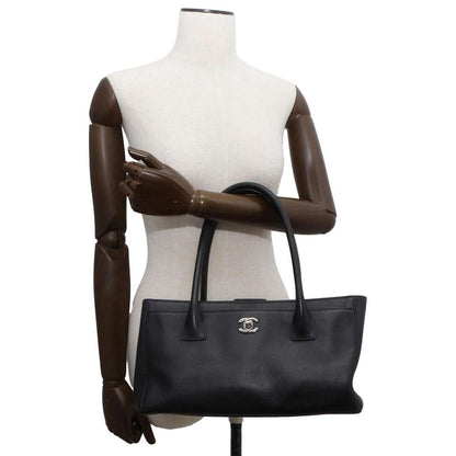 Chanel Executive Tote Bag Black A67282 Leather