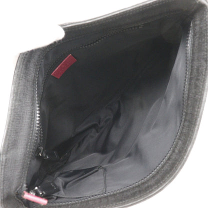 Gucci Gg Supreme Black Leather Shoulder Bag
