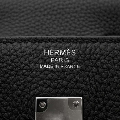 HERMES Birkin Black Togo Leather Size 25