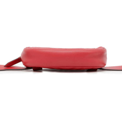 GUCCI Crossbody Bag GG Marmont Red 476434 Leather