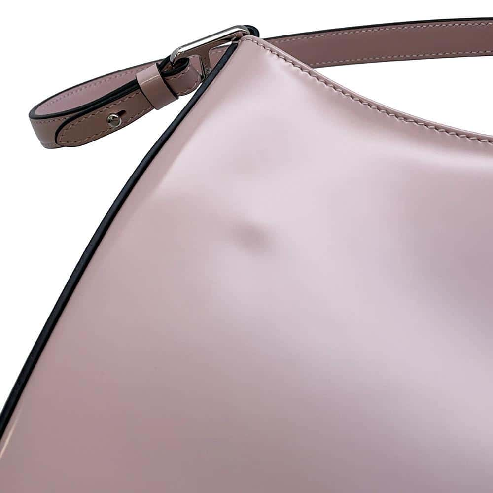 PRADA Cleo Shoulder Pink 1BC499 BrushedLeather