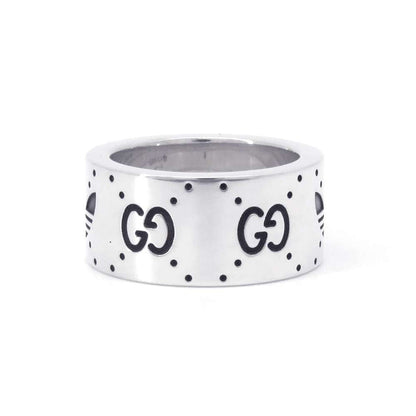 GUCCI Engraving Ring Adidas collaboration Size 9 702764 SV925