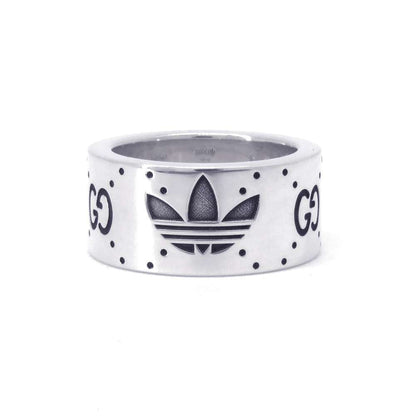 GUCCI Engraving Ring Adidas collaboration Size 9 702764 SV925