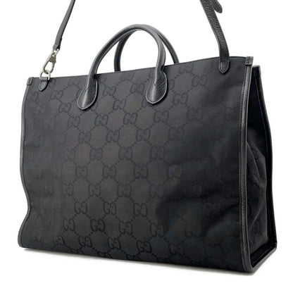 GUCCI Off the Grid Tote Bag Black 630353 GGNylon Leather