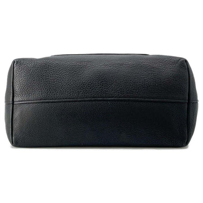 PRADA Tote Bag Black 1BG048 Leather