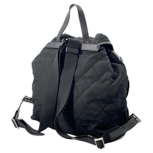 PRADA Quilted Backpack Black 1BZ811 Nylon