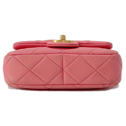 Chanel Matelasse ChainShoulder Bag Pink AS3114 Lambskin
