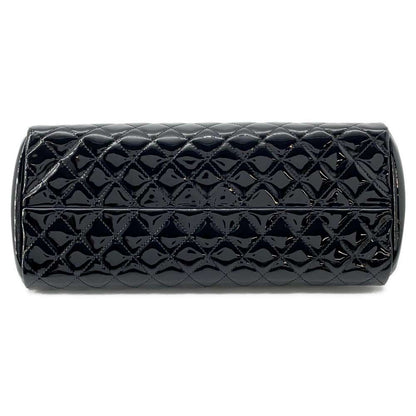 Chanel Mademoiselle Bowling Bag Black A49854 Patent Leather