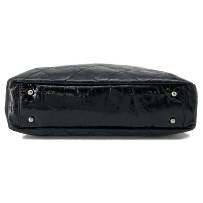 Chanel Matelasse Portobello 2wayChainBag Black Leather Tweed