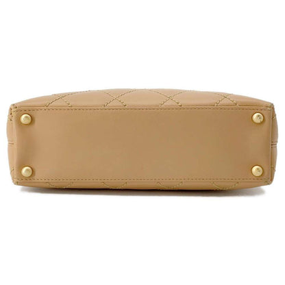 Chanel Matelasse Wild Stitch HandBag Beige A18126 Leather