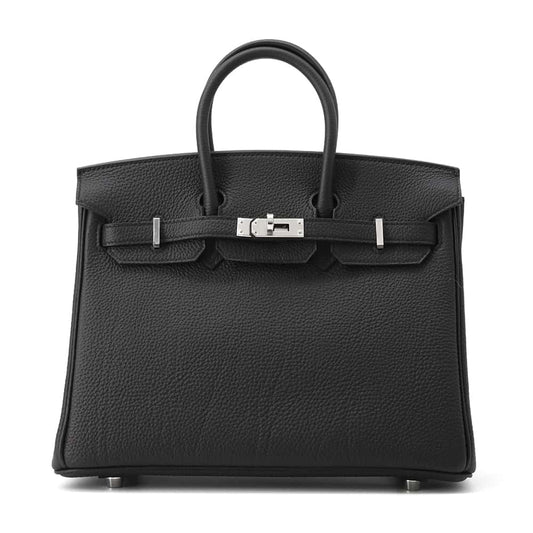 HERMES Birkin Black Togo Leather Size 25