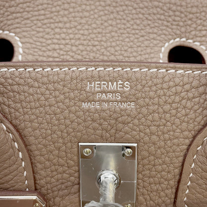 HERMES Birkin Etoupe Togo Leather Size 25