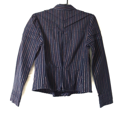 Chanel Jacket Blue 38