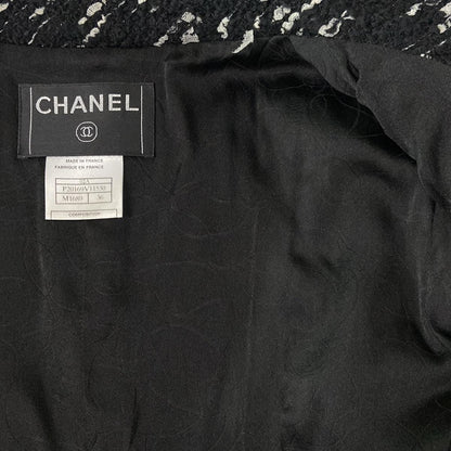Chanel Black & White Jacket, 36