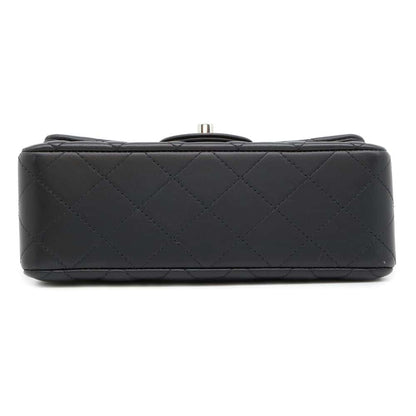 Chanel Mini Matelasse ChainShoulder Bag Black A69900 Lambskin Size Mini