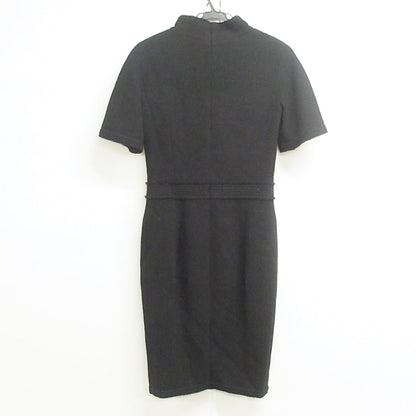 Chanel Black Tweed Dress 36