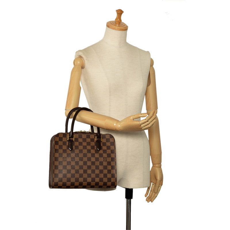 Louis Vuitton Triana N51155 Brown PVC Leather  Louis Vuitton