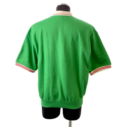 GUCCI polo shirt with patch Size XS Green 658081 Cotton100%