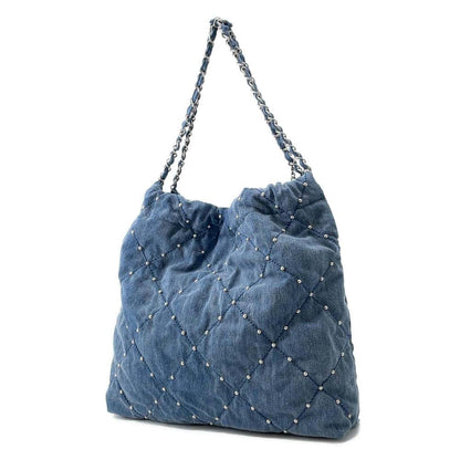 Chanel Chanel 22 Matelasse Blue AS3261 Denim