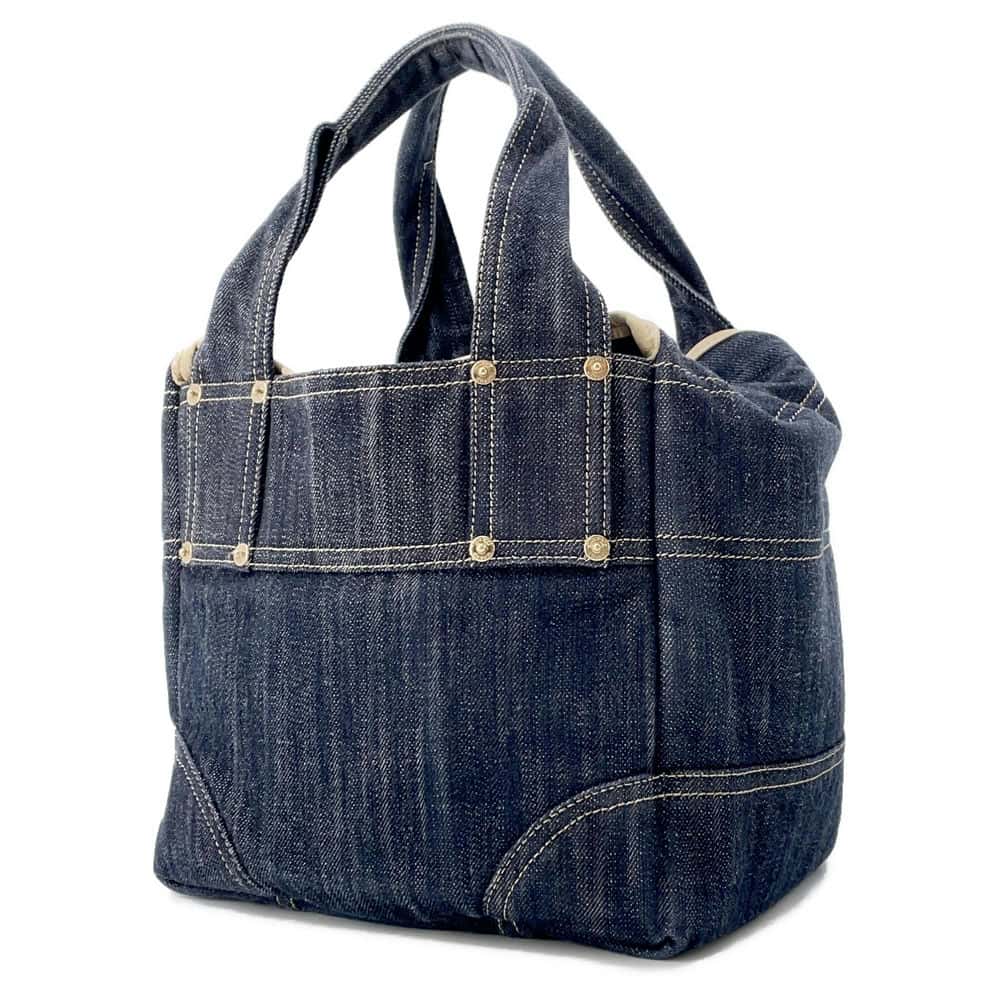 Chanel Sparkling denim tote Blue A31985 Denim