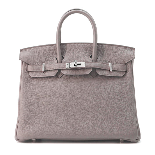 HERMES Birkin Etain Togo Leather Size 25