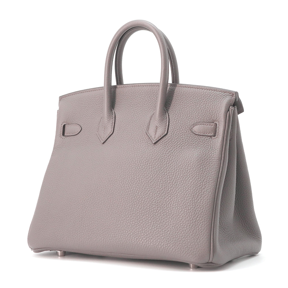 HERMES Birkin Etain Togo Leather Size 25