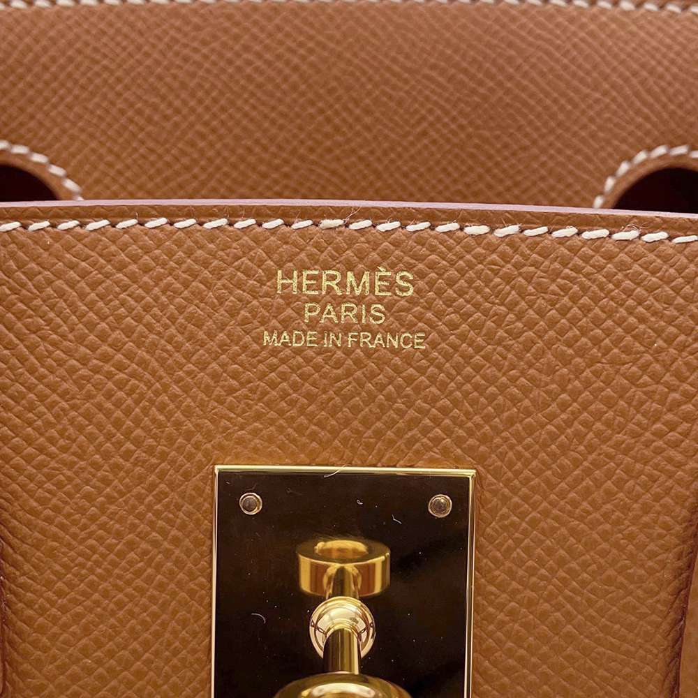 HERMES Birkin Gold Epsom Size 30