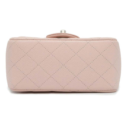 Chanel Mini Matelasse ChainShoulder Bag Baby Pink A35200 Caviar Leather Size Mini