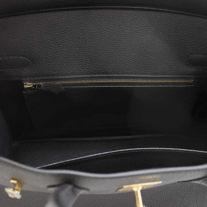 HERMES Birkin Black Togo Leather Size 30