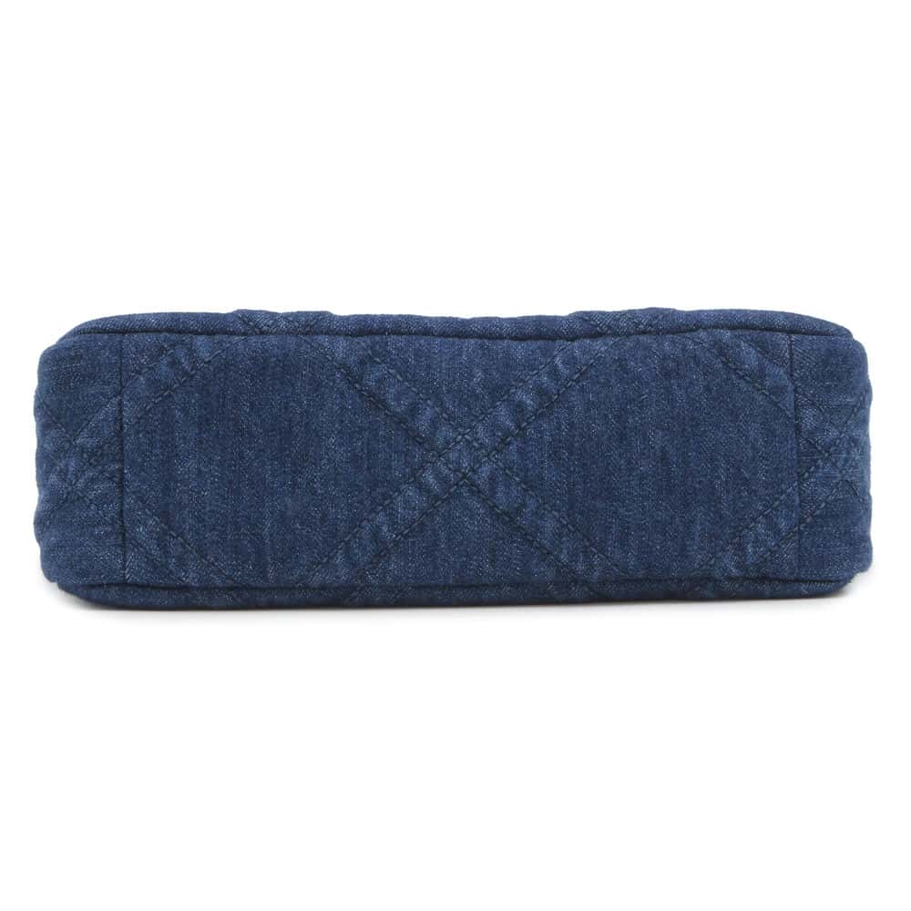 Chanel Chanel19 Matelasse ChainShoulder Bag Blue AS1160 Denim
