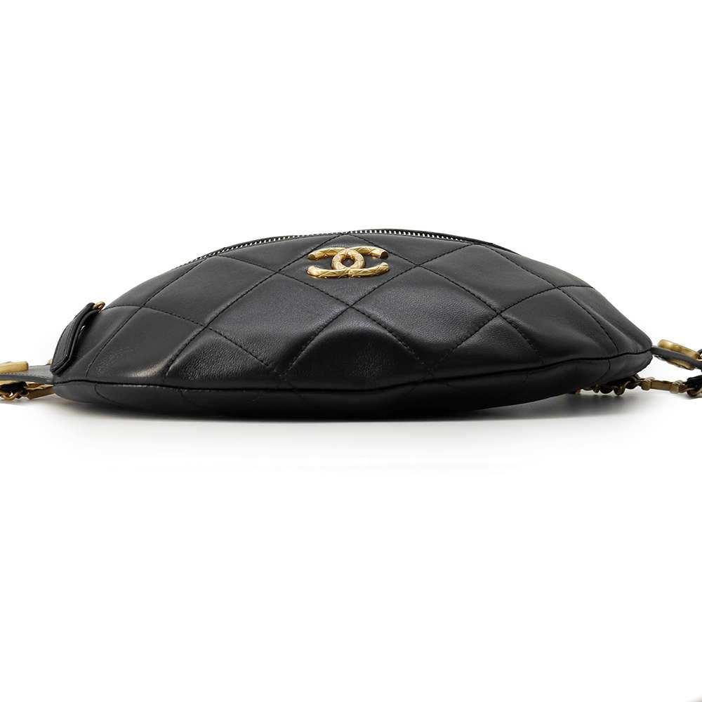 Chanel Crossbody Bag Black AS4860 Lambskin
