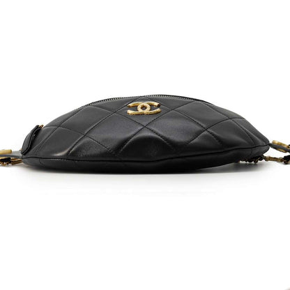 Chanel Crossbody Bag Black AS4860 Lambskin
