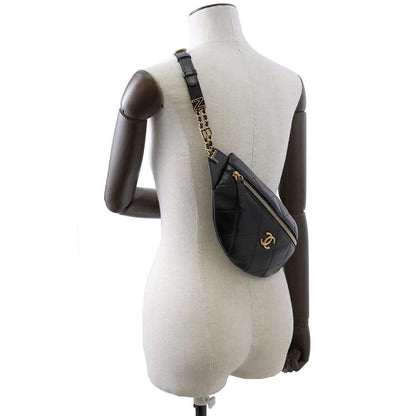 Chanel Crossbody Bag Black AS4860 Lambskin