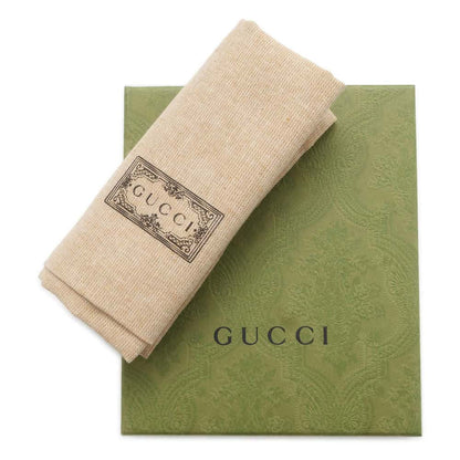 GUCCI Double G Medium Wallet lilac 598587 Leather