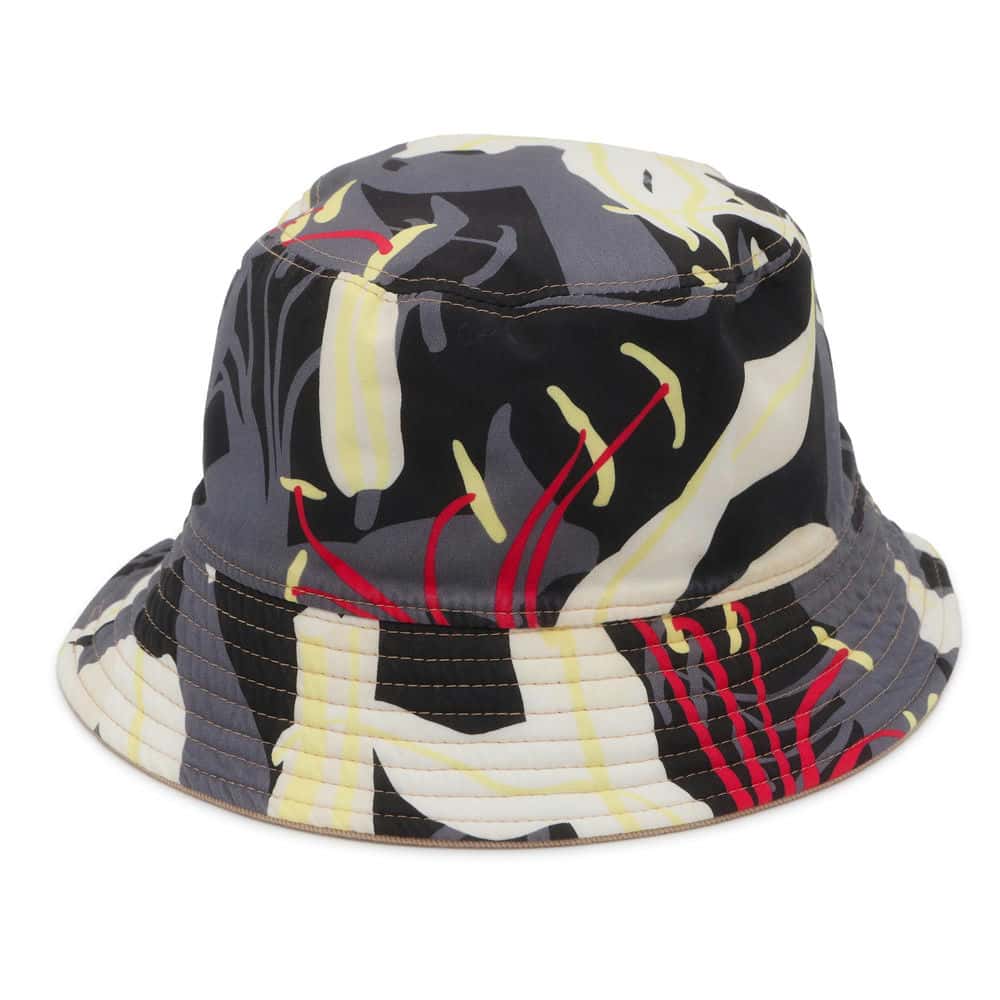 Chanel CC Logo reversible bucket hat Multicolor/Beige AA9255 Cotton
