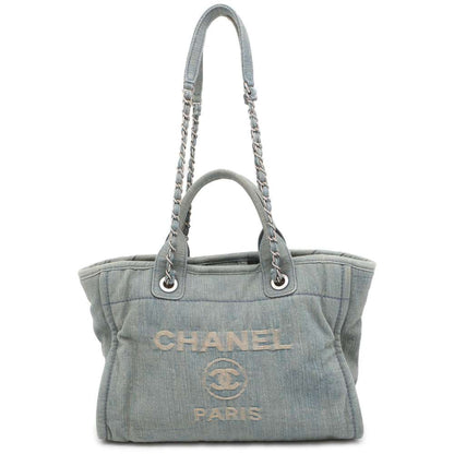 Chanel Deauville Light Blue AS3257 Denim Size Small